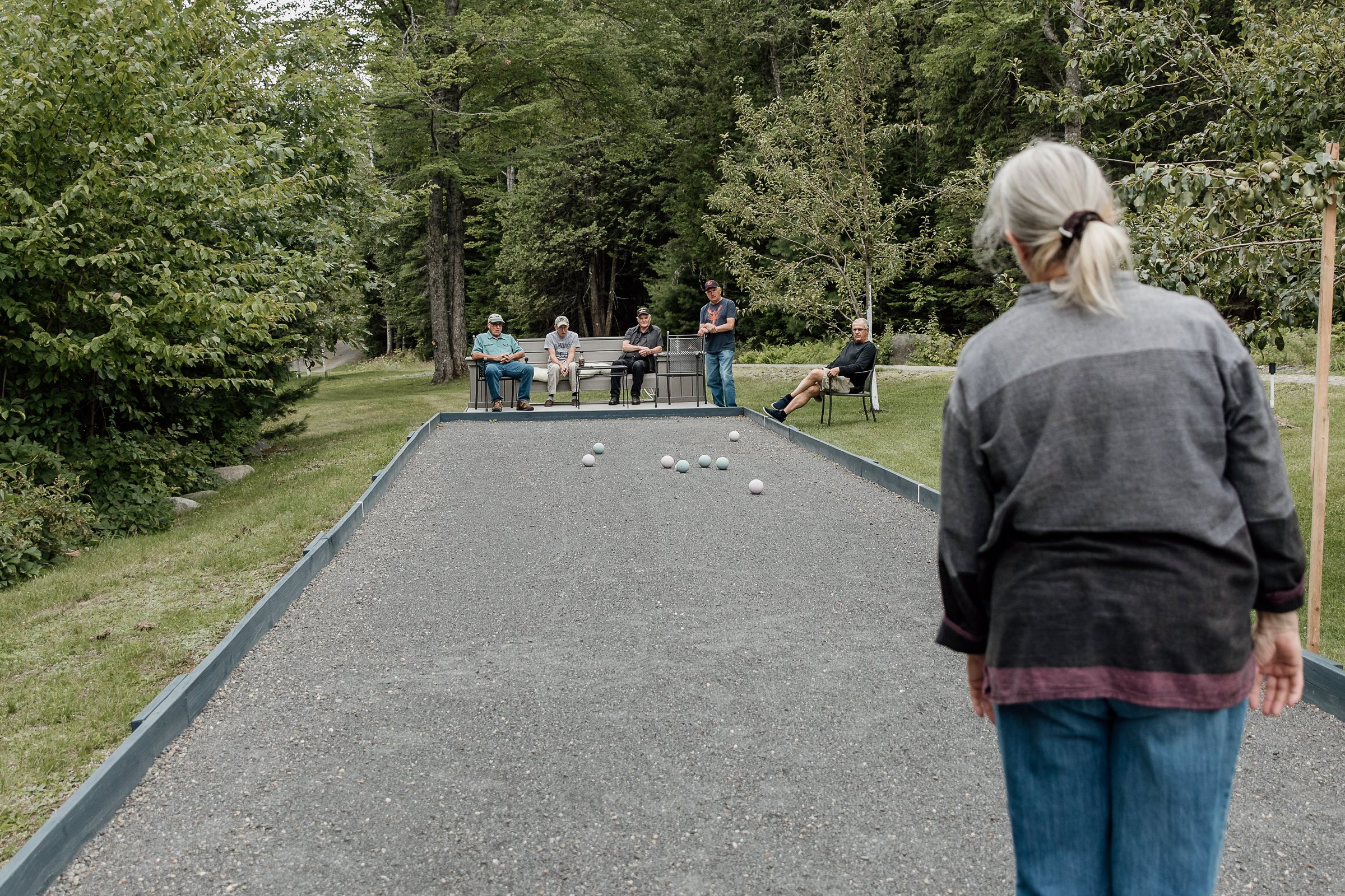 Bocce court