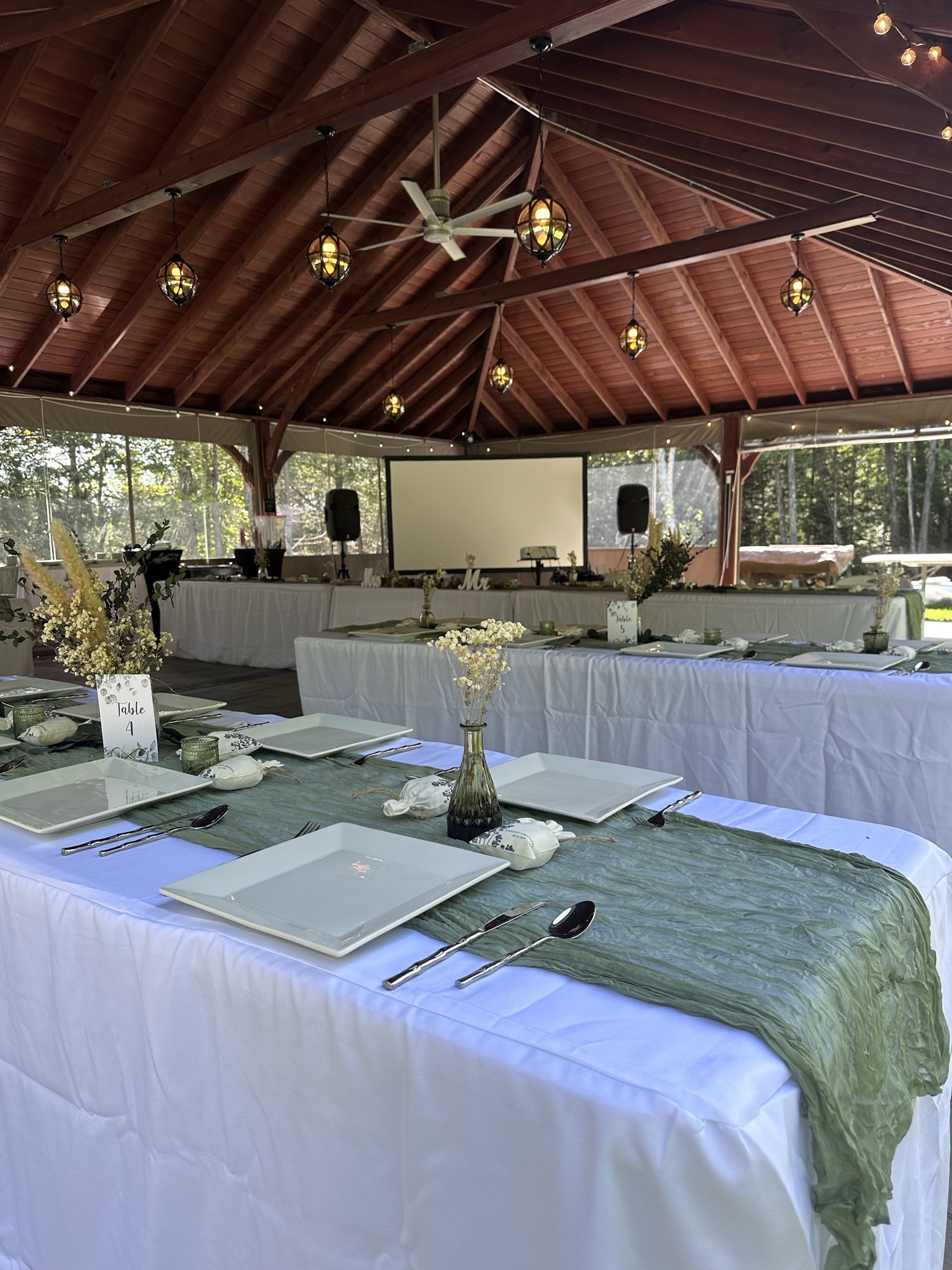 Thunder Hall event space at Dragonwood in Parkman Maine