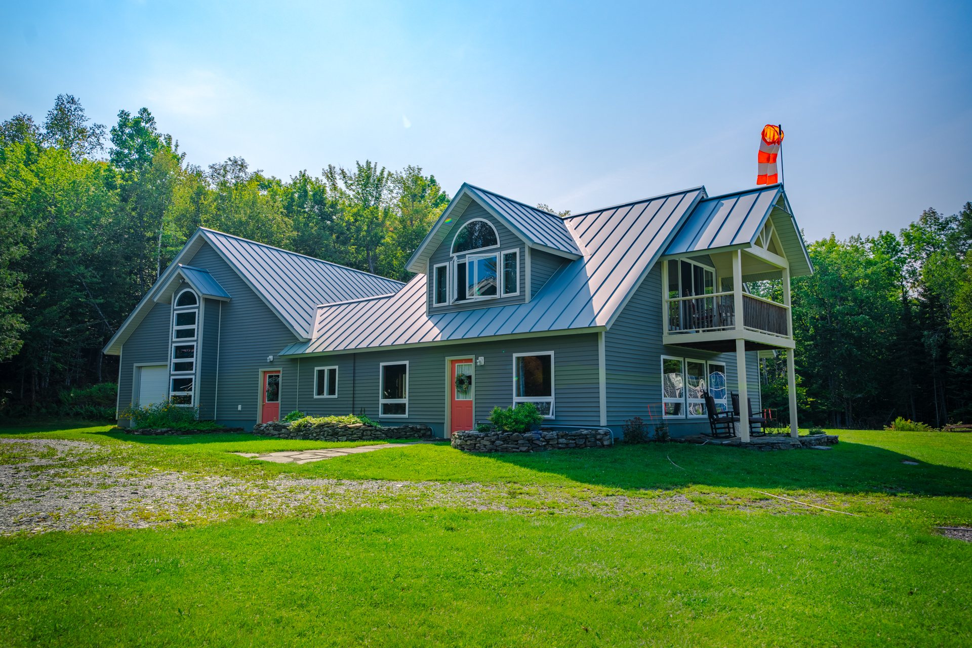 Full property view from the water
