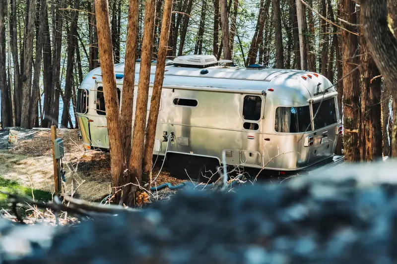 The Airstream interior photo 2 at Dragonwood