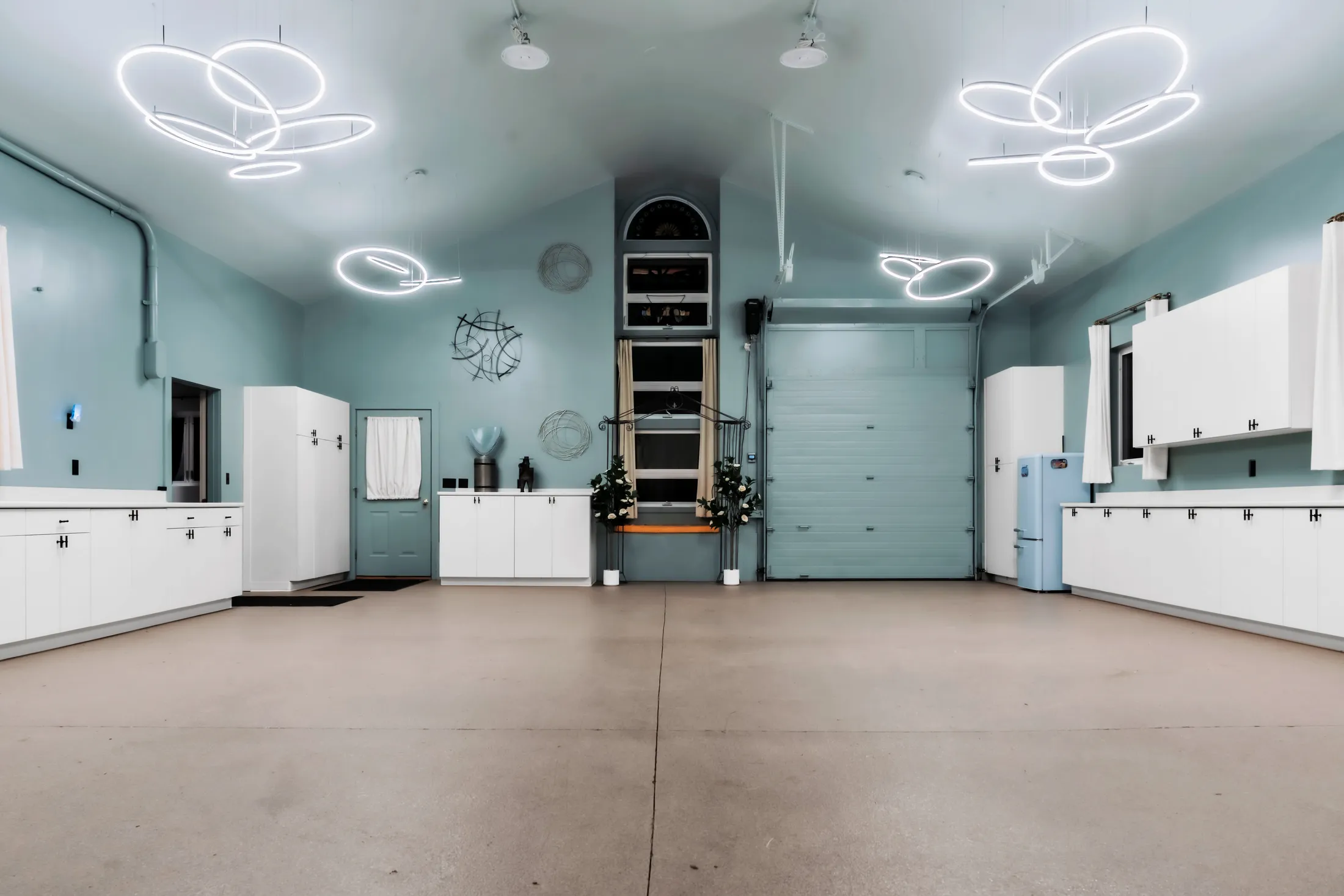 Wide interior view of The Haven event space